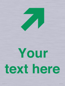 Custom Safe Condition inverse: Green Up right arrow